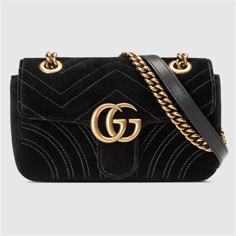 gucci marmont velvet small replica|gucci marmont velvet crossbody.